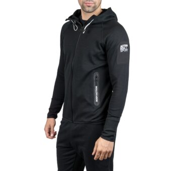 BODYACTION MEN GYM TECH ZIP HOODIE