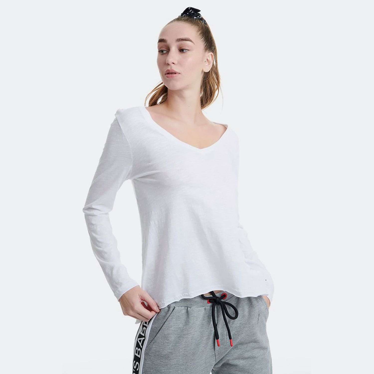 BODYTALK-V-Neck-Γυναικεία-Μπλούζα-με-Μακρύ-Μανίκι-9000059303_1539