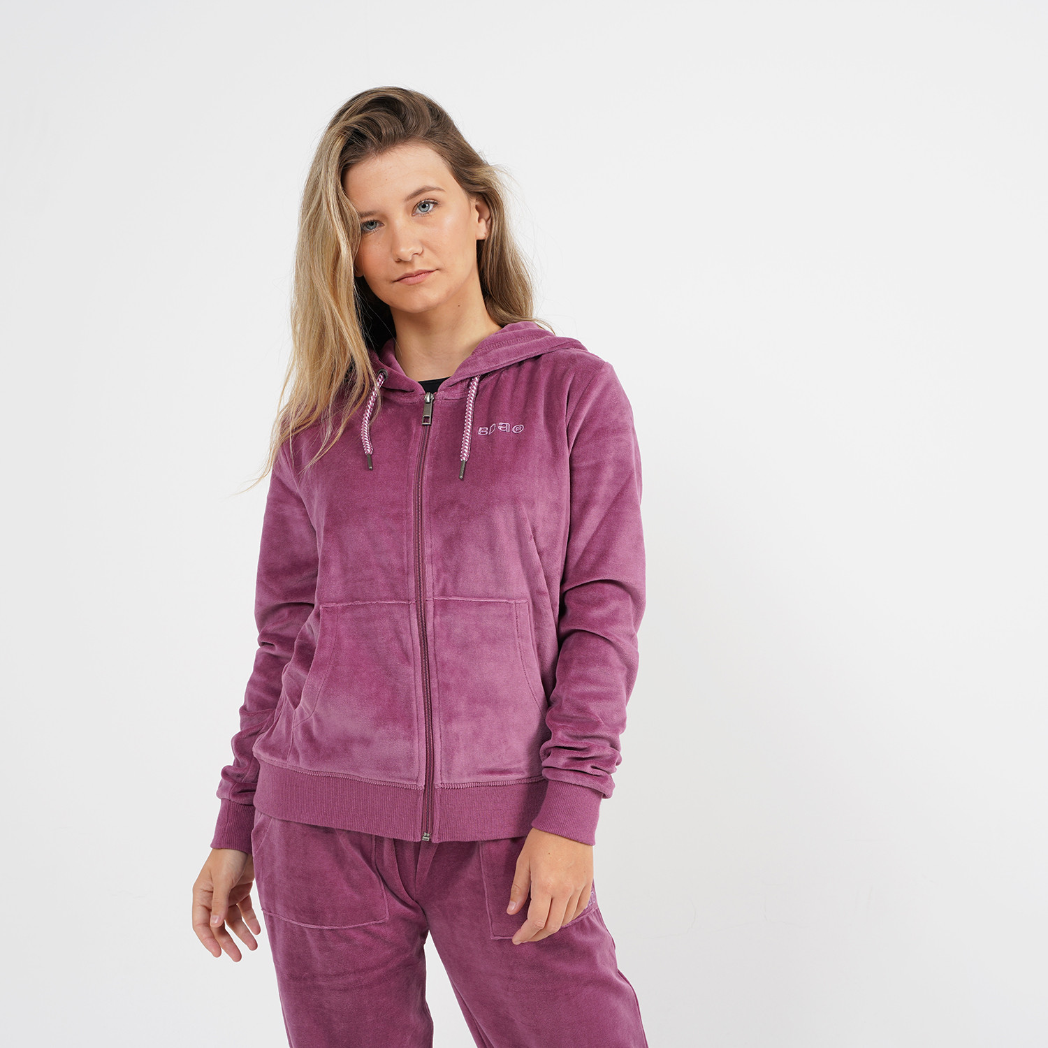 Body-Action-Γυναικεία-Βελούδινη-Ζακέτα-με-Κουκούλα-9000064115_1903