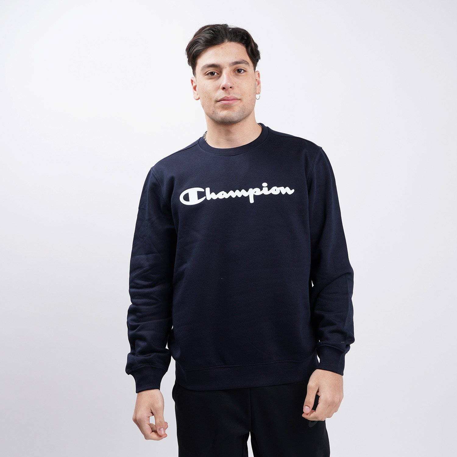 Champion-Crewneck-Sweatshirt-Ανδρική-Μακρυμάνικη-Μπλούζα-9000067289_1865