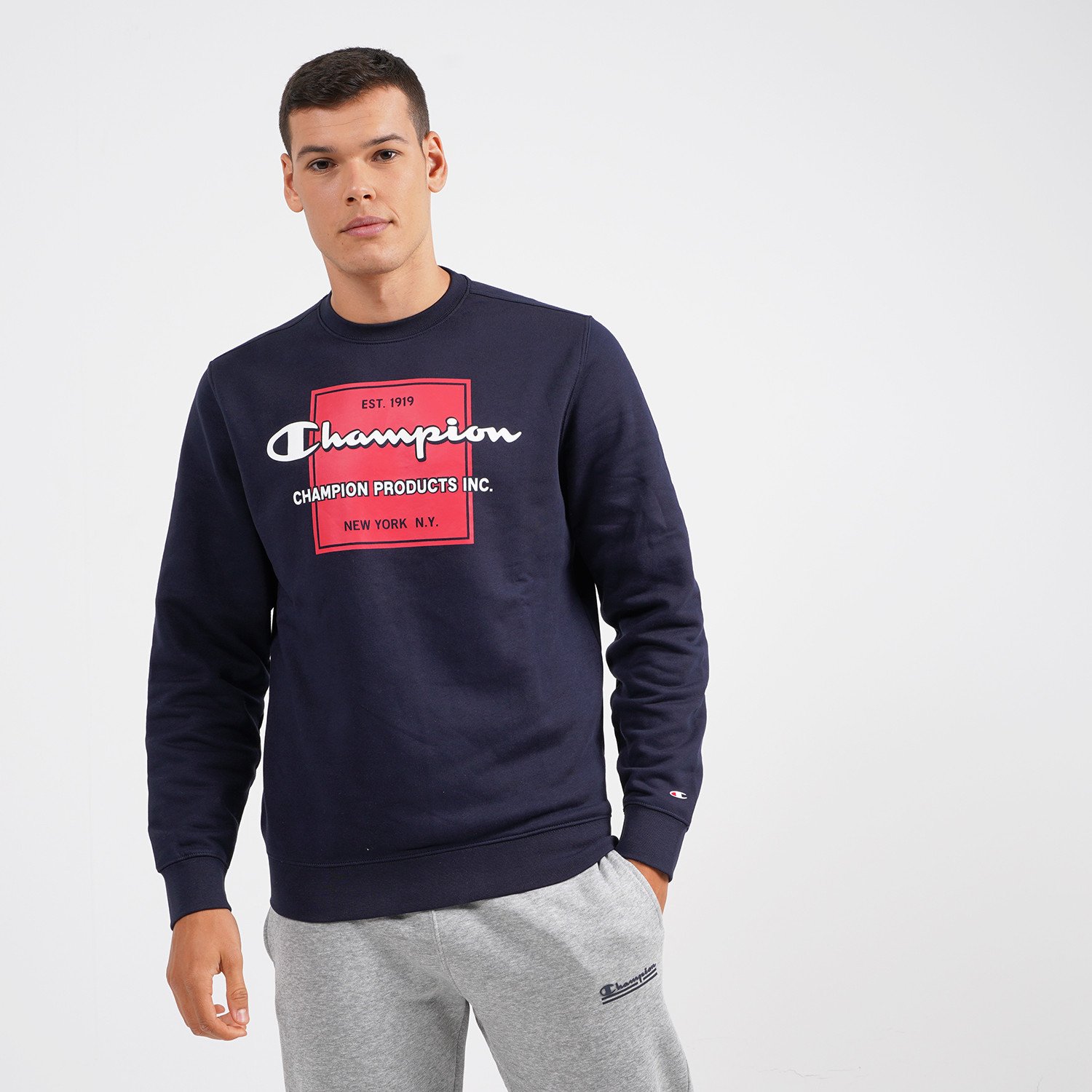 Champion-Crewneck-Ανδρική-Μπλούζα-9000059640_1865