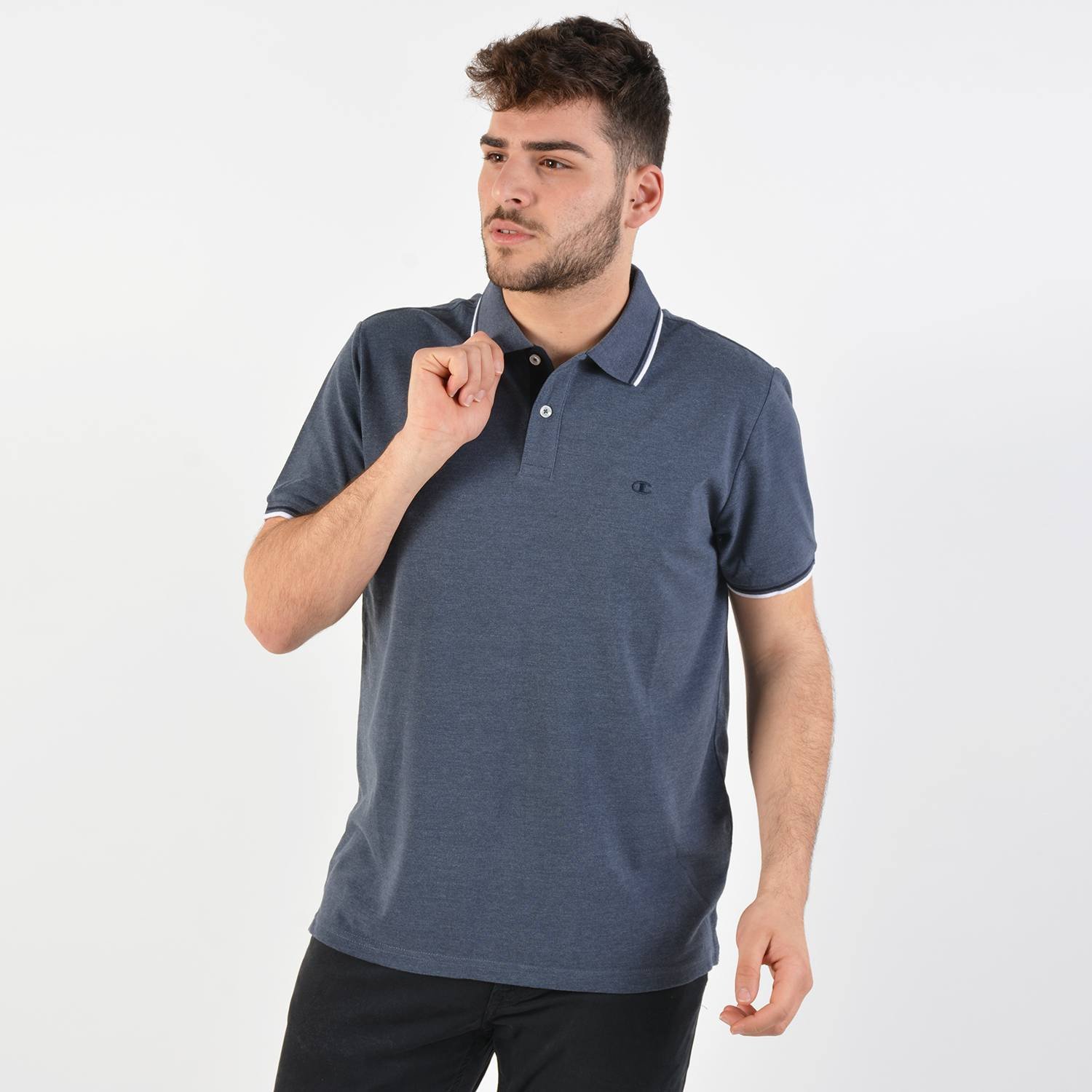 Champion-Mens-Polo-Ανδρικό-Πόλο-Μπλουζάκι-9000025582_37948