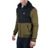 EMERSON SHOFT SHELL RIBBED JACKET WITH HOOD