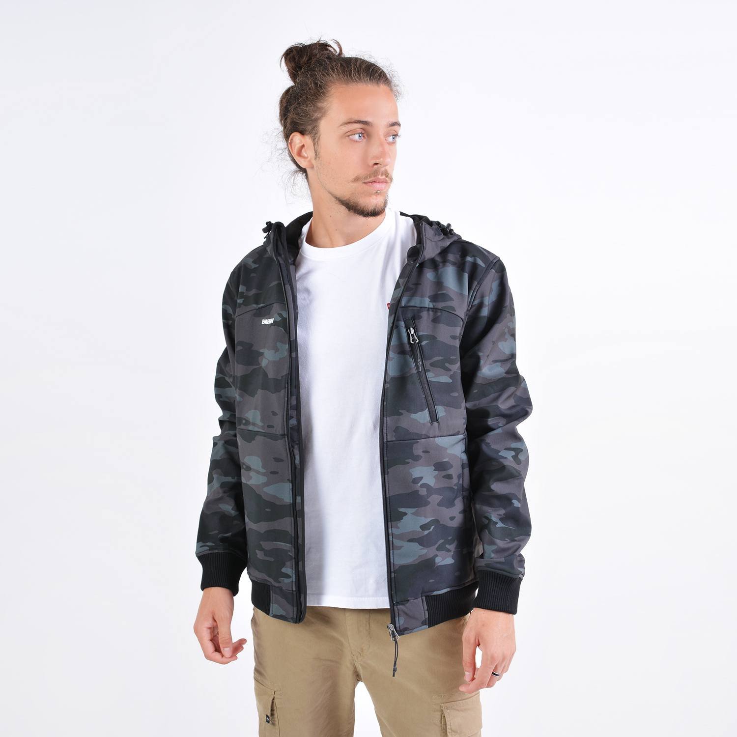 Emerson-Mens-Soft-Shell-Ribbed-Jkt-With-Hood-9000036097_40993