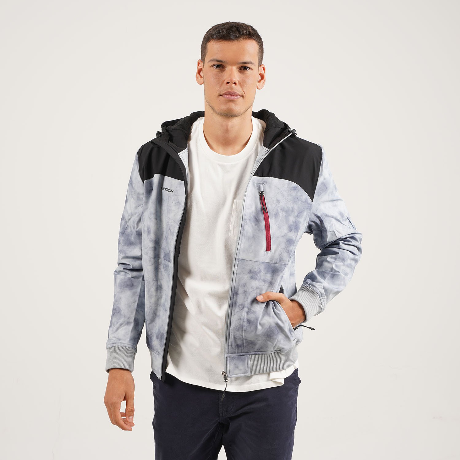 Emerson-Ribbed-Ανδρικό-Μπουφάν-με-Κουκούλα-9000054014_45954