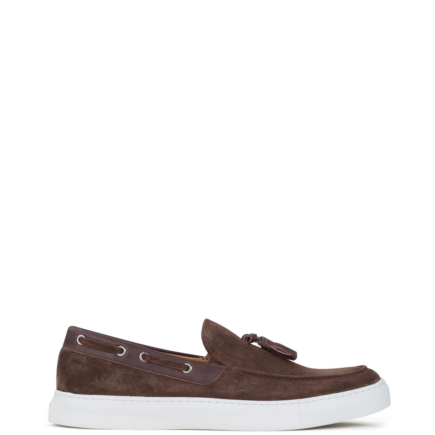 Flat ανδρικά Boss Shoes Καφέ BOSS SHOES Q5220 SUEDE Flat ανδρικά Boss Shoes Καφέ BOSS SHOES Q5220 SUEDE