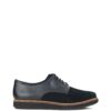 Flat γυναικεία Clarks Μαύρο GLICK DARBY