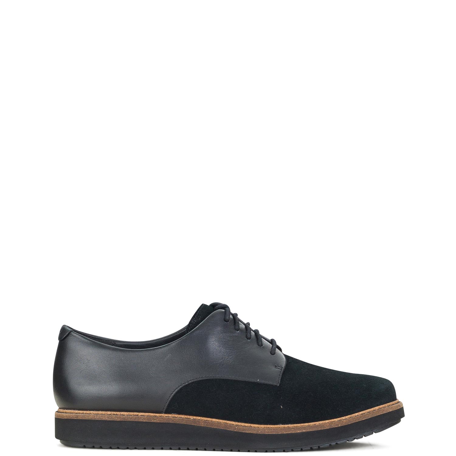 Flat γυναικεία Clarks Μαύρο GLICK DARBY Flat γυναικεία Clarks Μαύρο GLICK DARBY