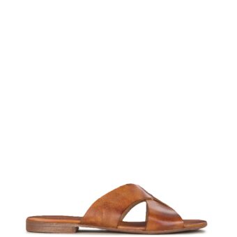 Flat γυναικεία Gianluca Giordano Καφέ E20E130-49