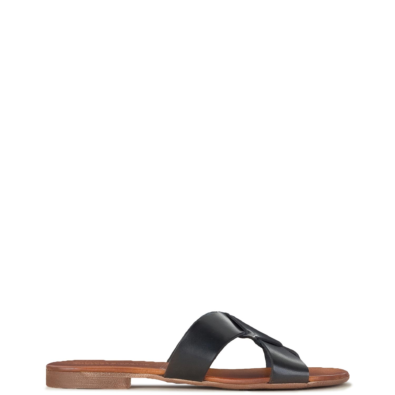 Flat γυναικεία Gianluca Giordano Μαύρο E20E124-49 Flat γυναικεία Gianluca Giordano Μαύρο E20E124-49