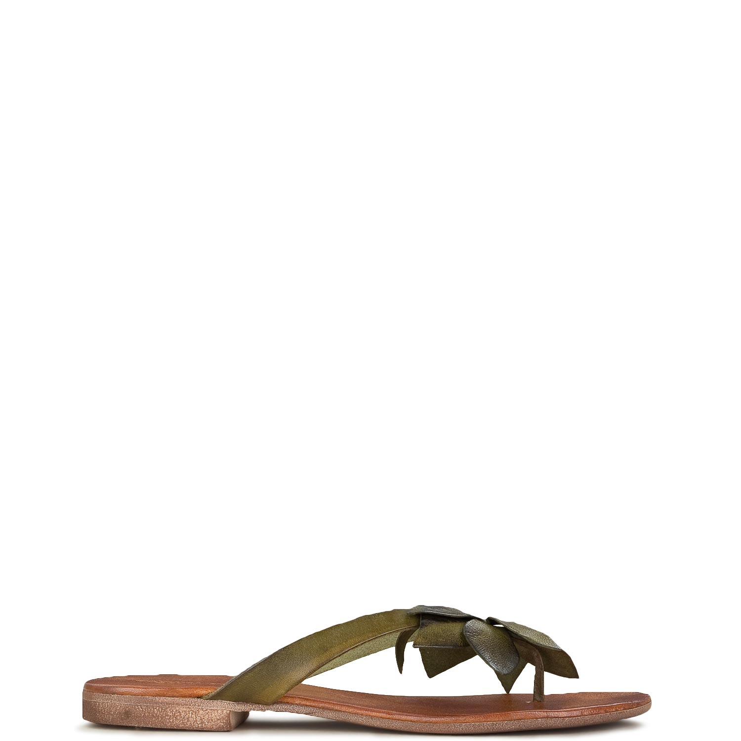 Flat γυναικεία Gianluca Giordano Χακί E20E110-49 Flat γυναικεία Gianluca Giordano Χακί E20E110-49