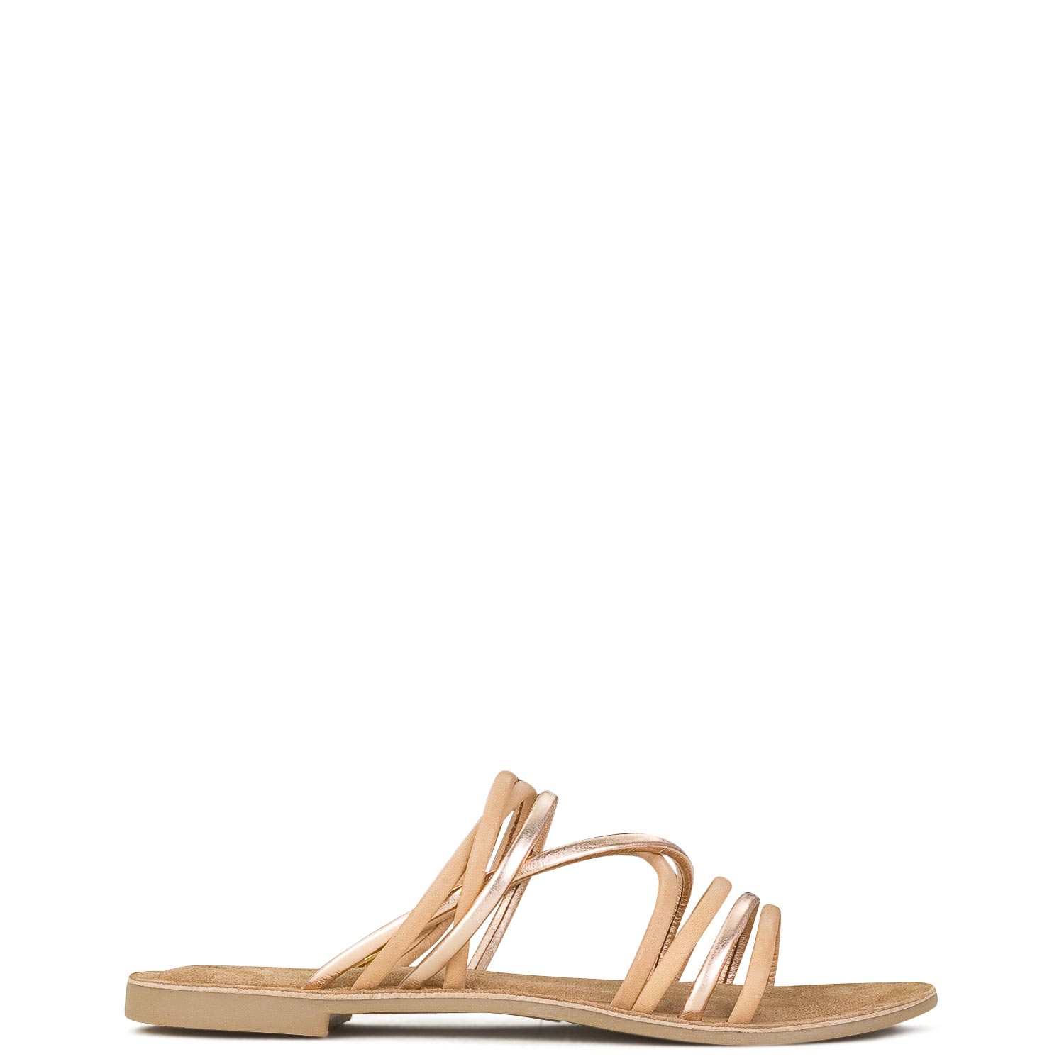 Flat γυναικεία Inuovo Natural 459019 Flat γυναικεία Inuovo Natural 459019