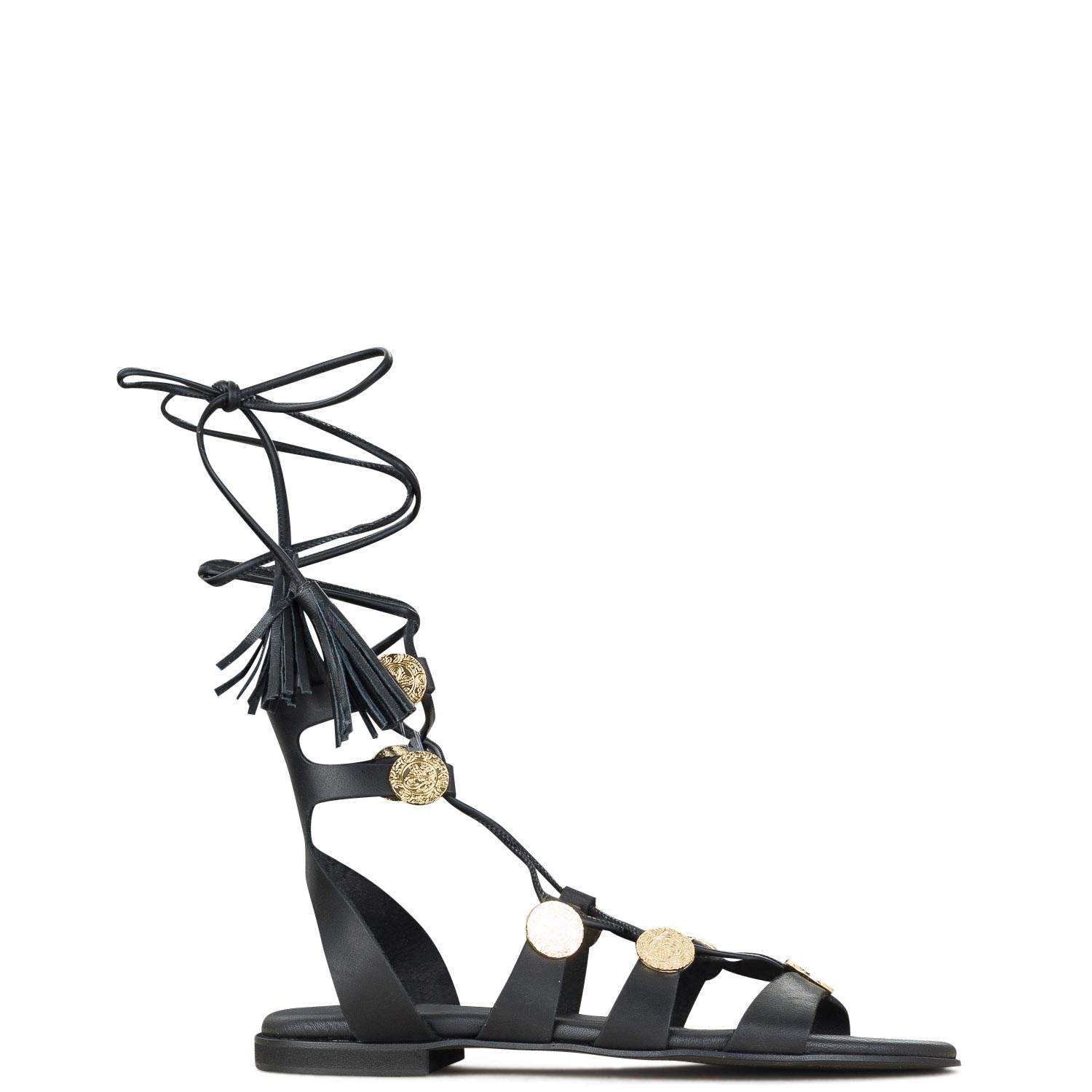 Flat γυναικεία Komis and Komis Μαύρο Flat γυναικεία Komis and Komis Μαύρο