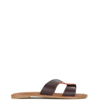 Flat γυναικεία Siggoto Καφέ