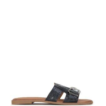 Flat γυναικεία Siggoto Μαύρο