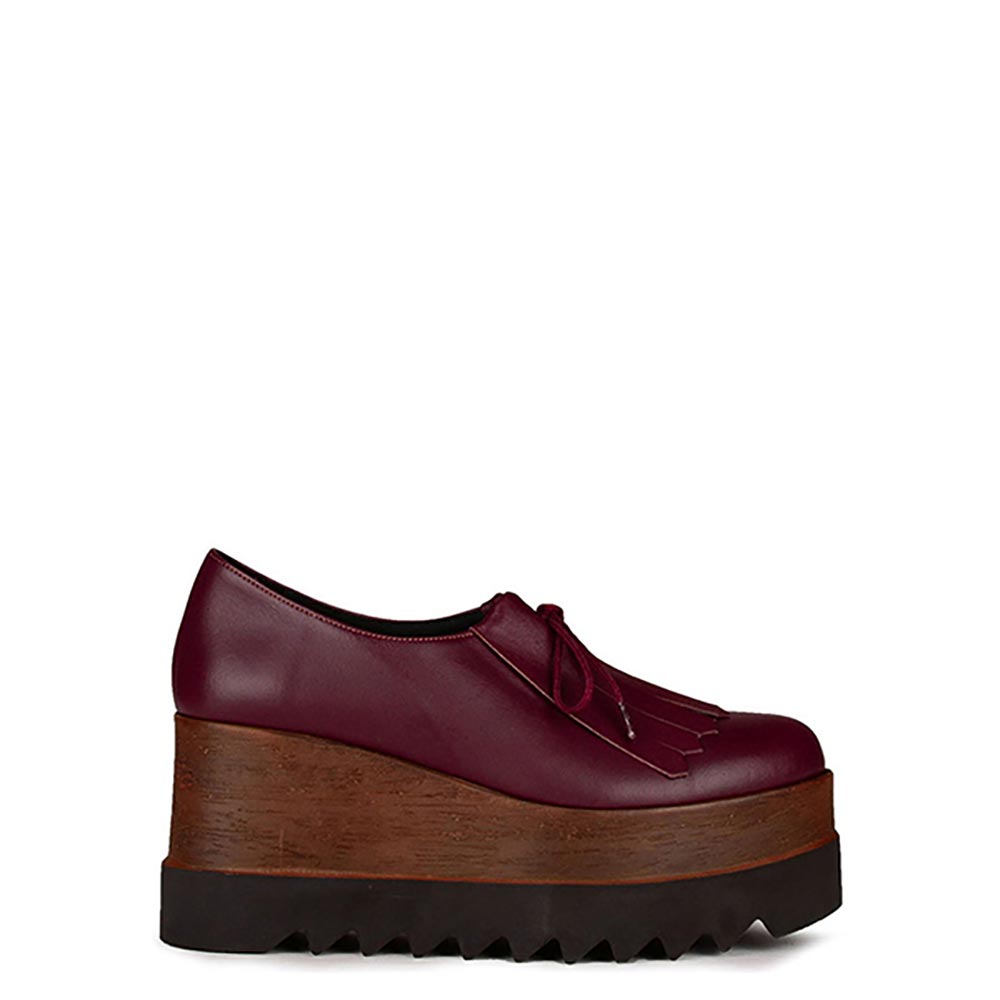 Flatforms γυναικεία Classico Donna Μπορντό Flatforms γυναικεία Classico Donna Μπορντό