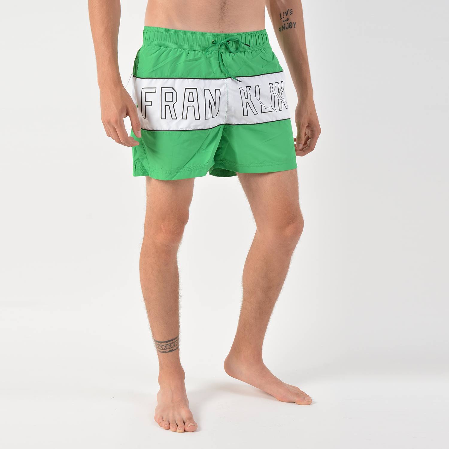 Franklin-Marshall-Beachwear-Nylon-Uni-Mens-Shorts-Ανδρικό-Μαγιό-9000026504_6898