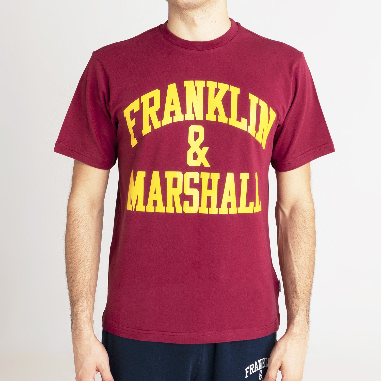 Franklin-Marshall-Big-Logo-Aνδρικό-T-Shirt-9000066831_1921