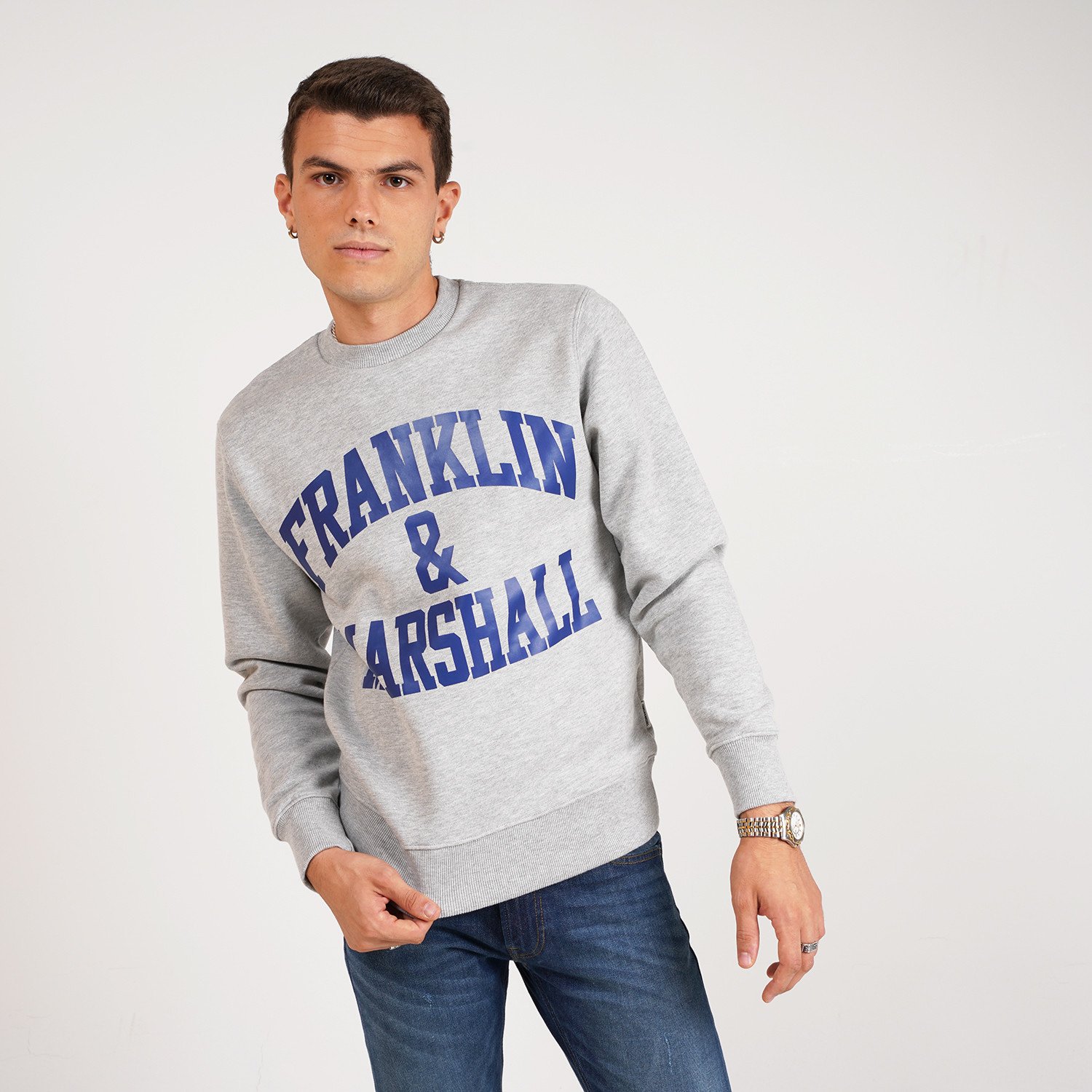 Franklin-Marshall-Brushed-Fleece-Ανδρικό-Φούτερ-9000066848_1730