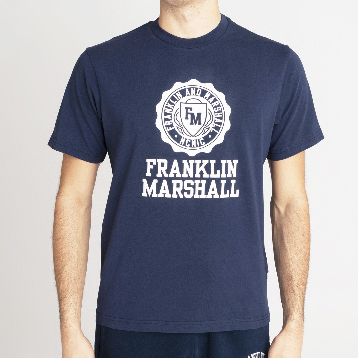 Franklin-Marshall-Logo-Aνδρικό-T-Shirt-9000066832_1629