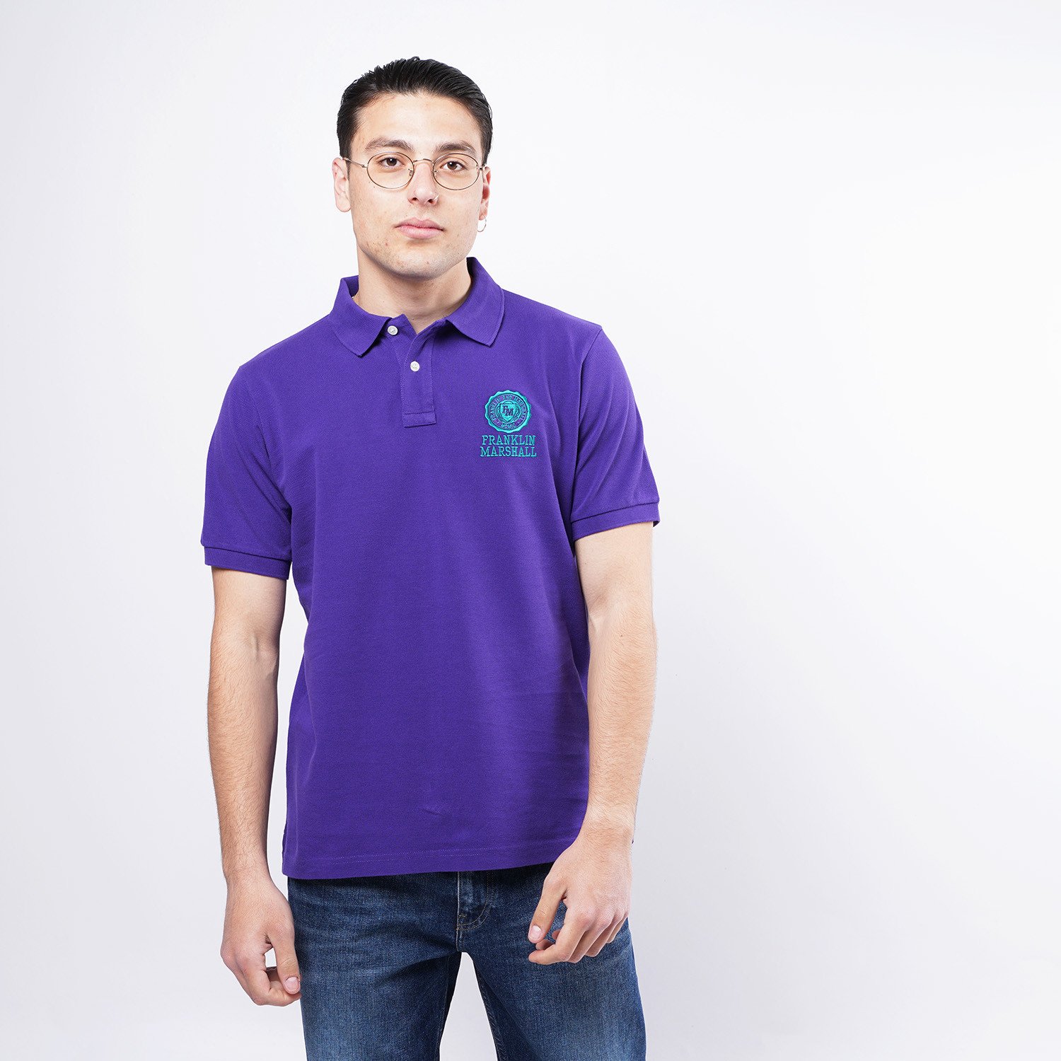 Franklin-Marshall-Polo-Ανδρικό-T-shirt-9000076602_52295
