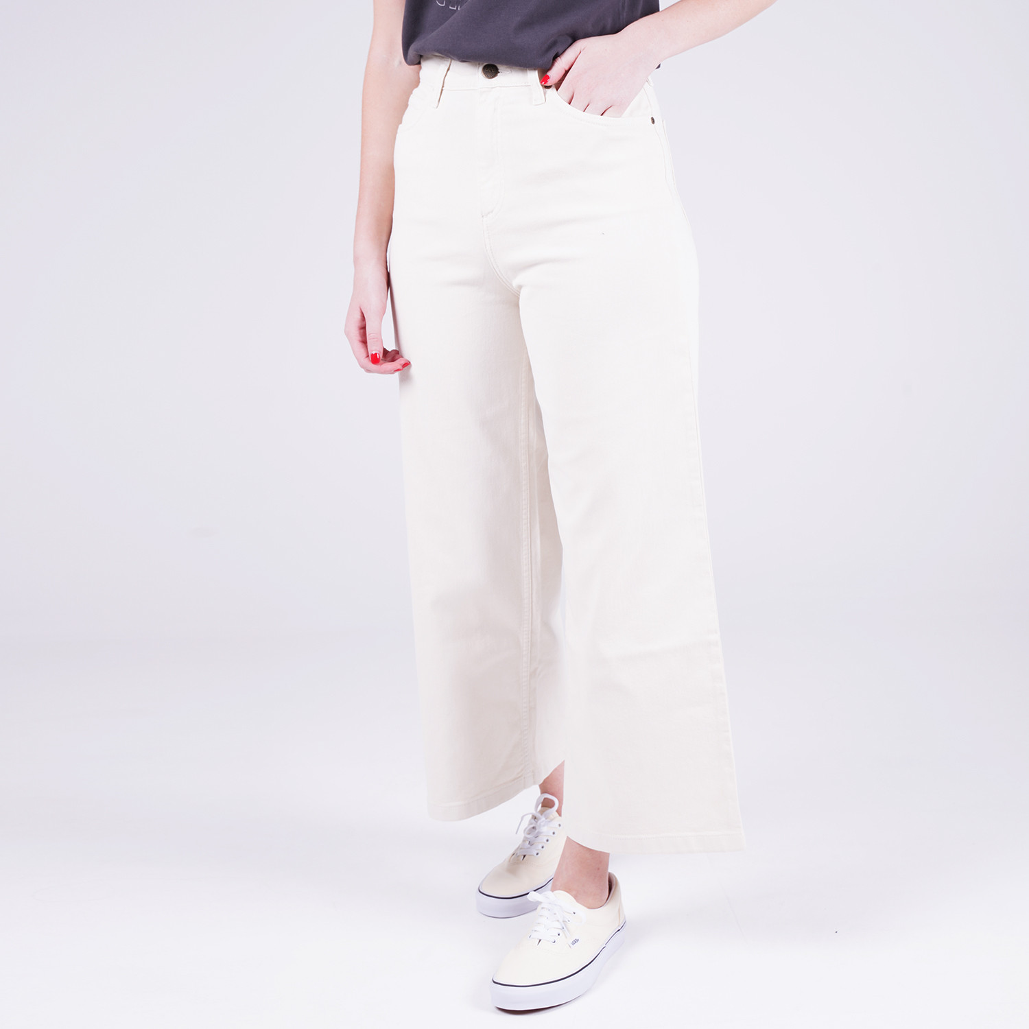 Lee-A-Line-Flare-Buttercream-Γυναικείο-Παντελόνι-9000059433_47773