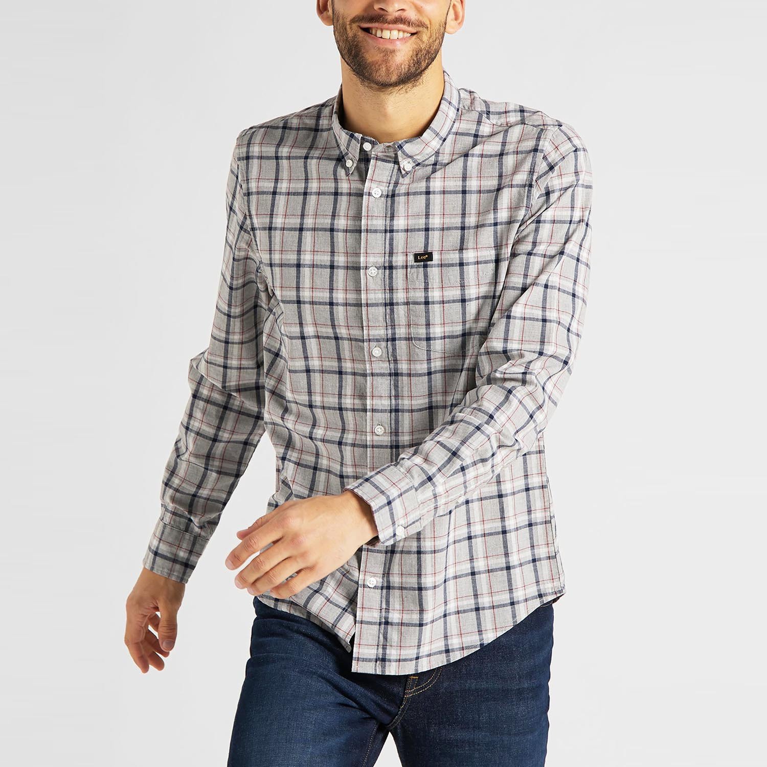 Lee-Button-Down-Ανδρικό-Πουκάμισο-9000066610_1950