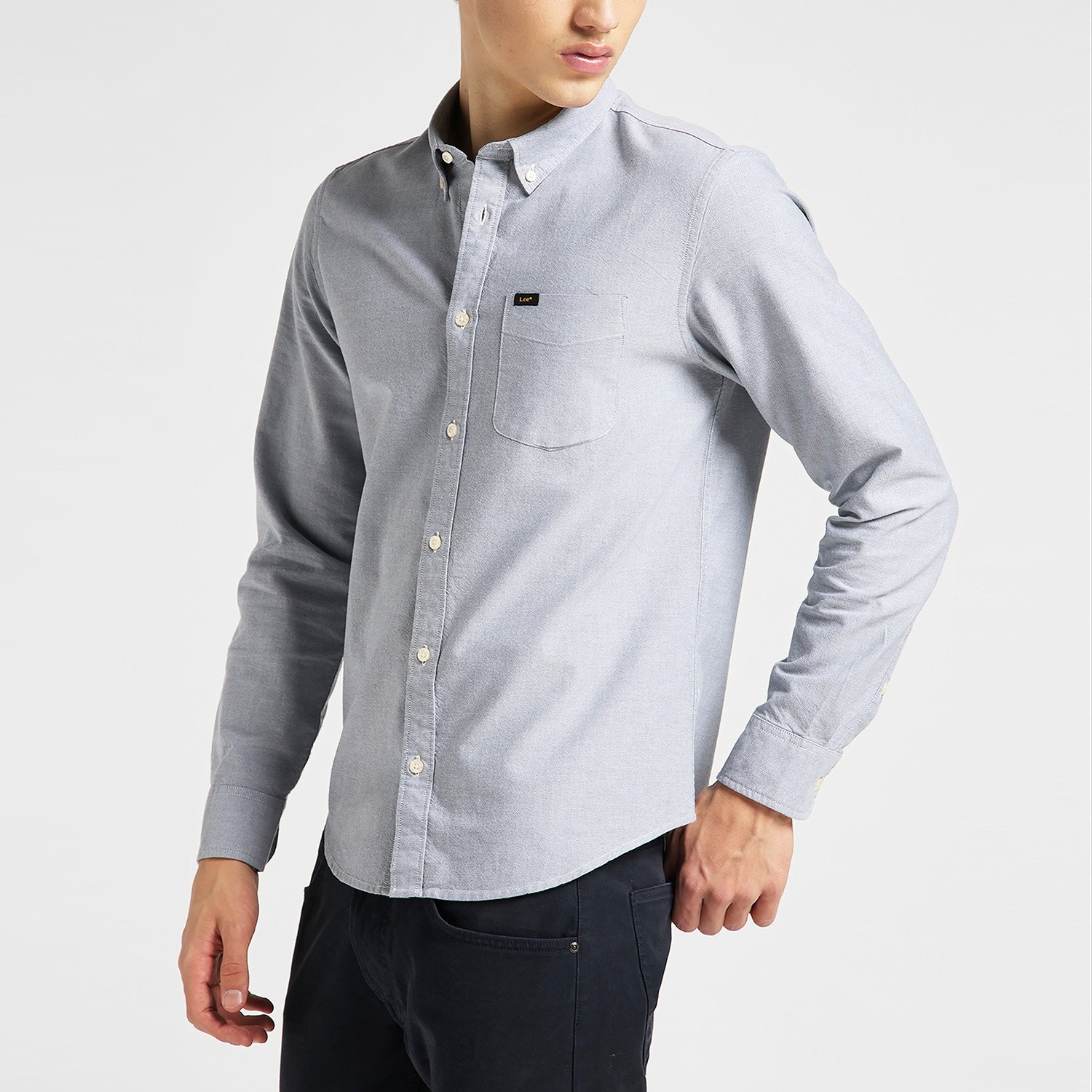Lee-Button-Down-Ανδρικό-Πουκάμισο-9000075077_51972