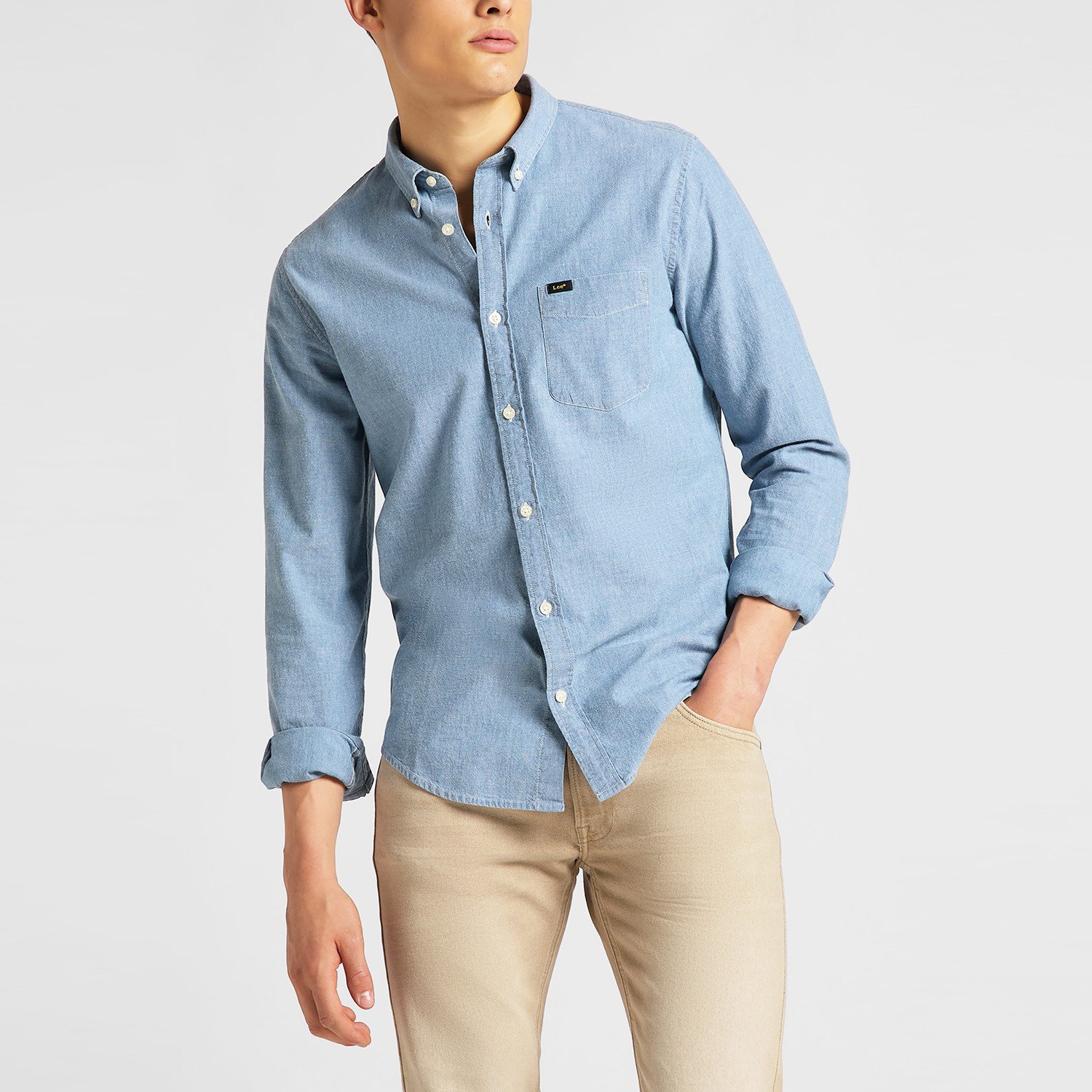 Lee-Button-Down-Ανδρικό-Πουκάμισο-9000075080_51971
