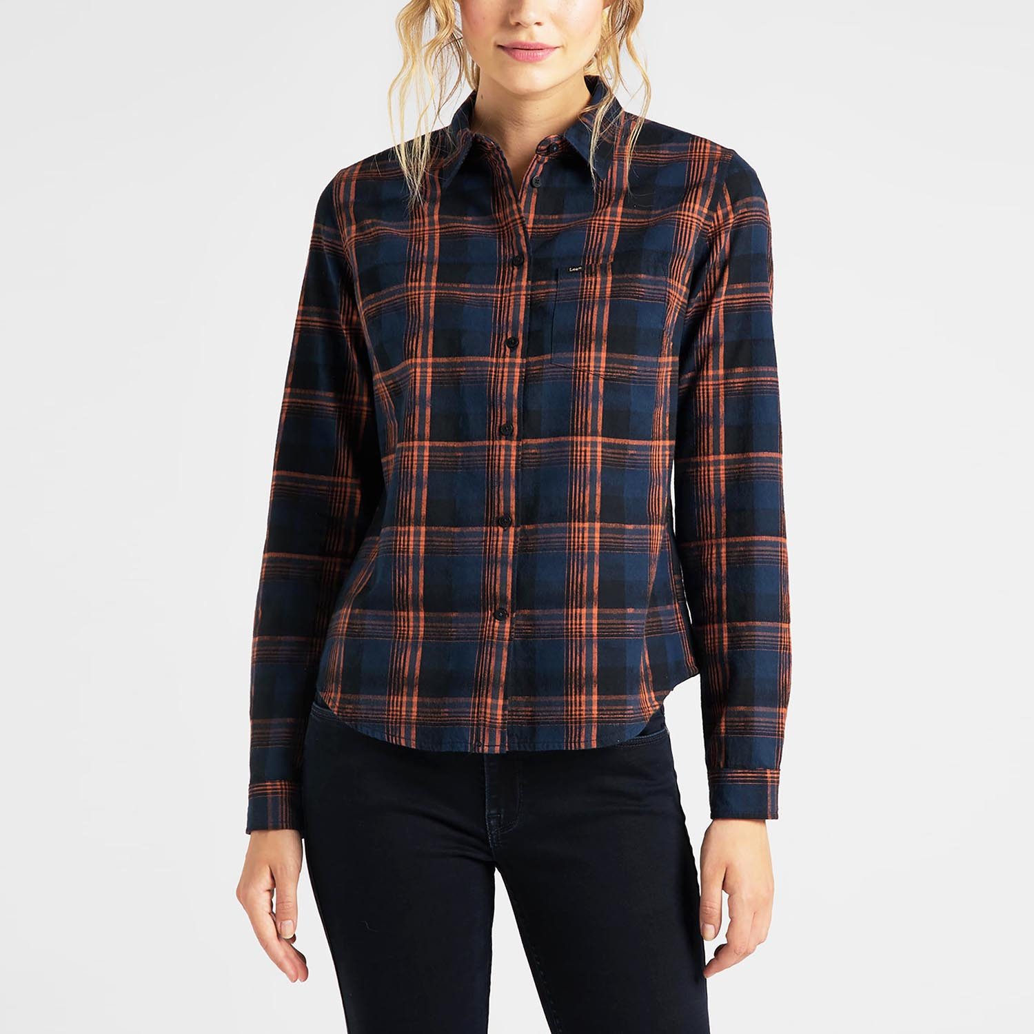 Lee-Regular-Shirt-Washed-Blue-Γυναικείο-Πουκάμισο-9000066639_4594