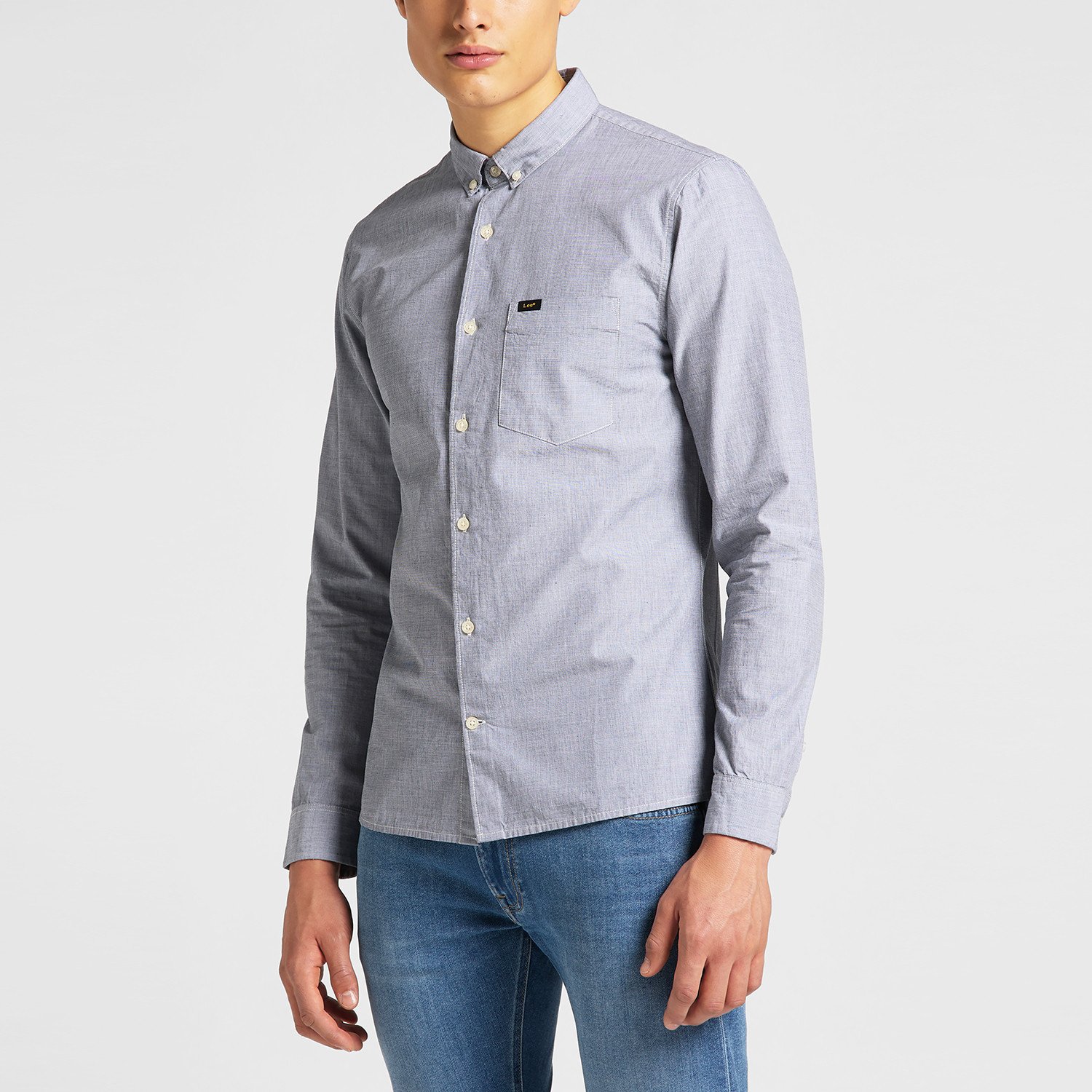 Lee-Slim-Button-Down-Ανδρικό-Πουκάμισο-9000075060_51972