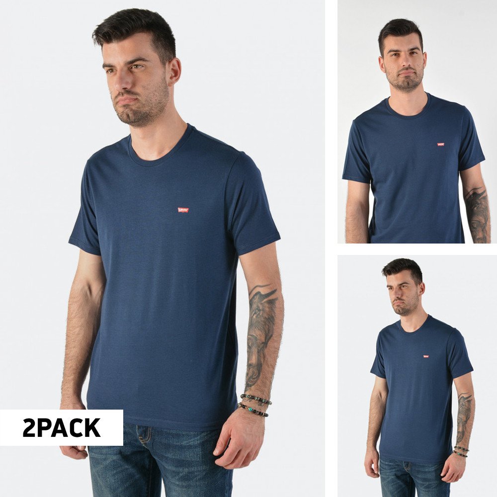 Levis-2-Pack-Crewneck-Mens-T-Shirt-Ανδρική-Μπλούζα-9000033707_26097