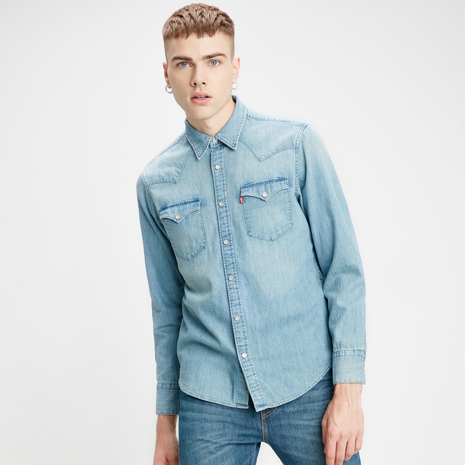 Levis-Barstow-Western-Standard-Denim-Ανδρικό-Πουκάμισο-9000072211_26100