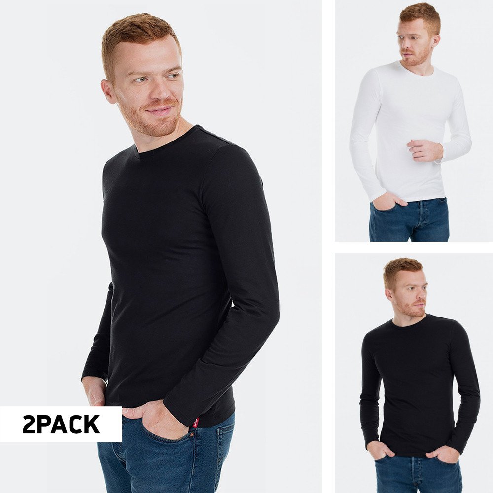 Levis-Crewneck-LS-2-Pack-Ανδρικές-Μακρυμάνικες-Μπλούζες-9000071785_26106