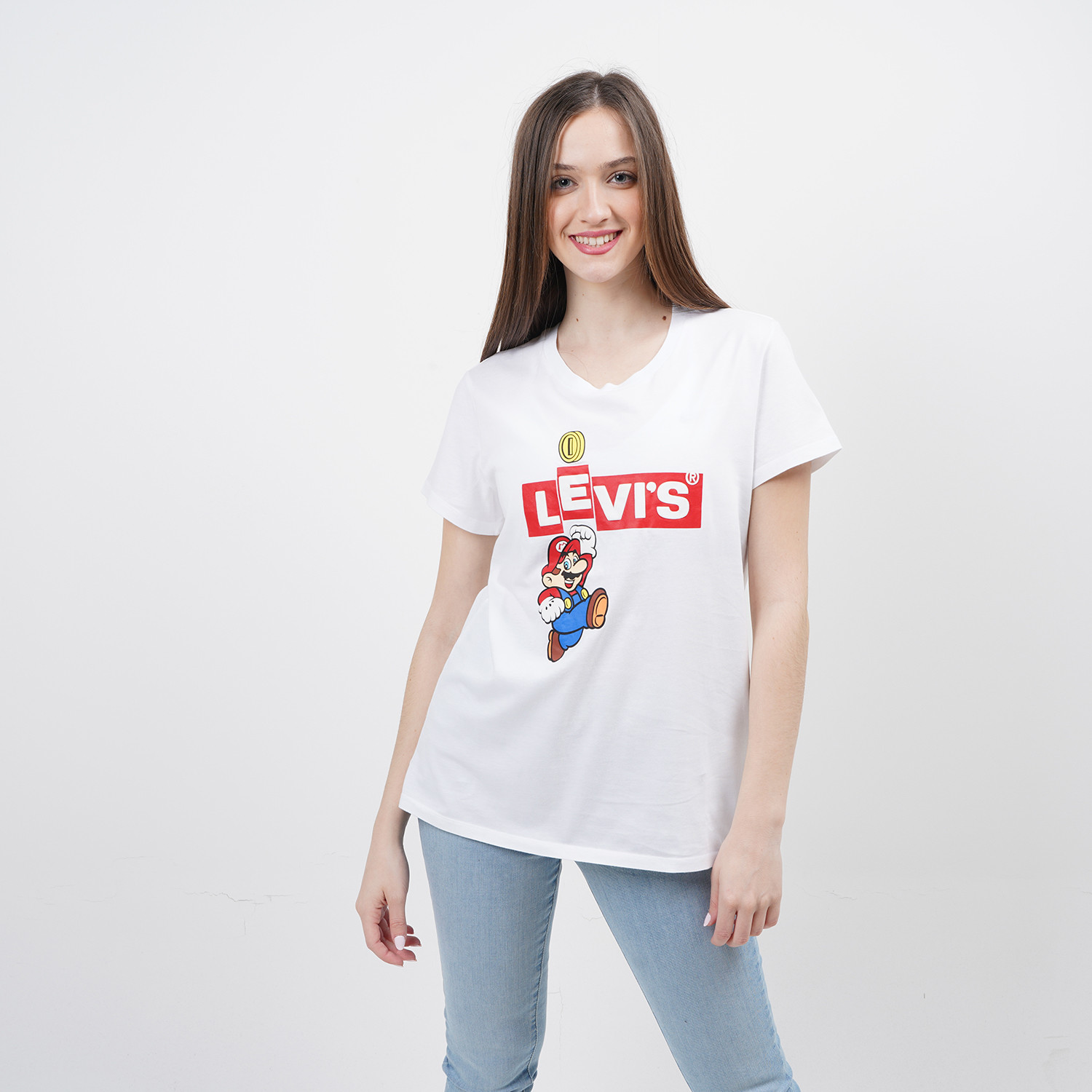 Levis-The-Perfect-Tee-Super-Mario-Γυναικεία-Μπλούζα-9000048431_26106