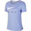 NIKE W NK TOP SS SWSH RUN