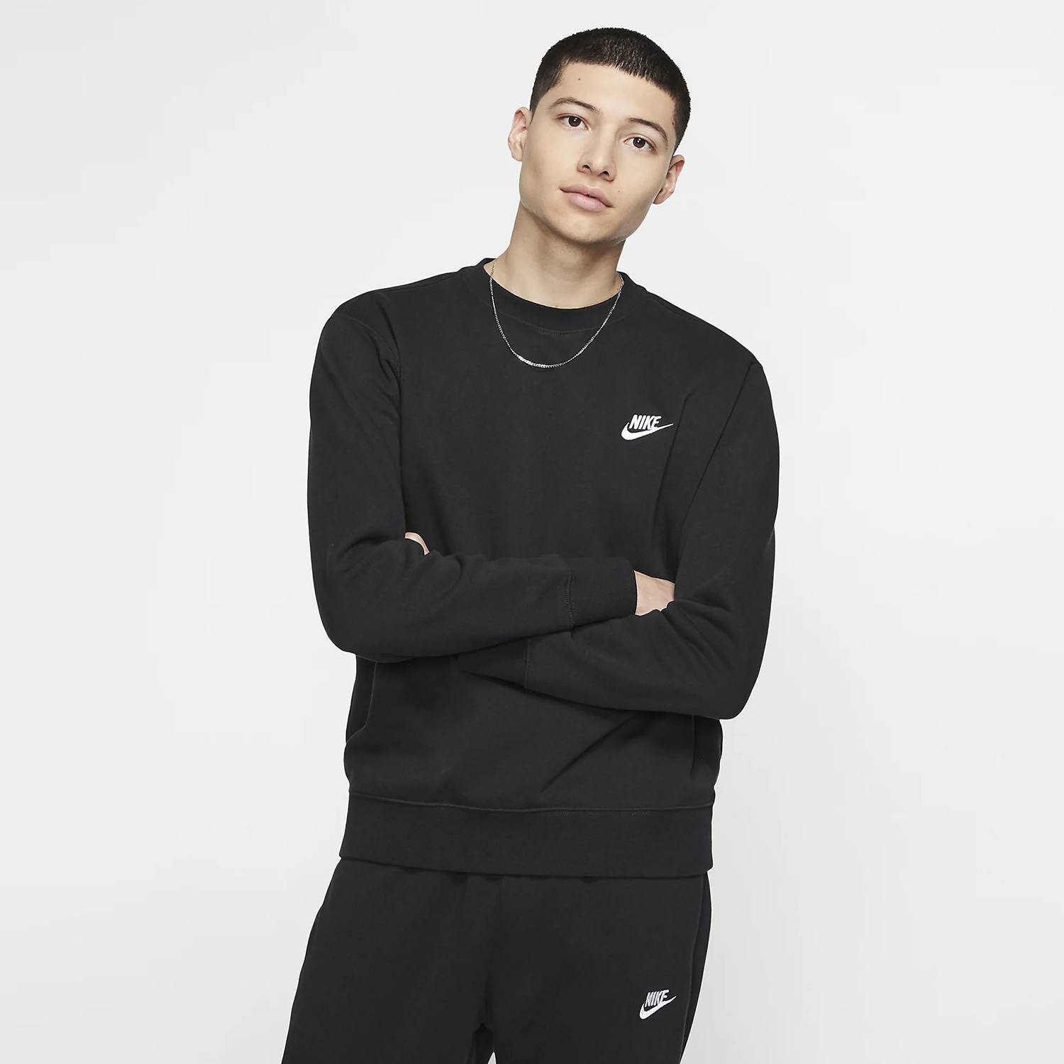 Nike-Sportswear-Club-Ανδρική-Μπλούζα-Φούτερ-9000035239_1480