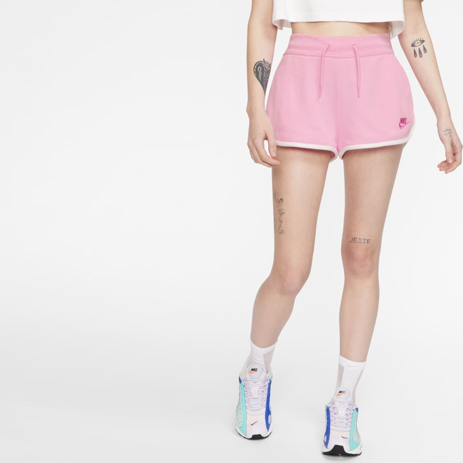 Nike-Sportswear-Heritage-Γυναικείο-Fleece-Σορτς-9000052357_45393