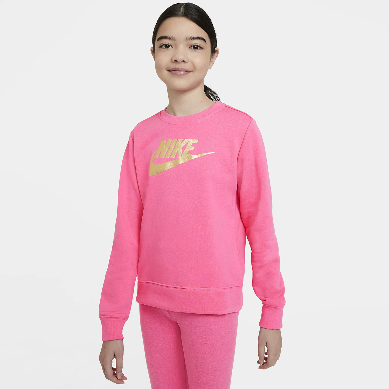 Nike-Sportwear-Club-Shine-Παιδική-Μπλούζα-Φούτερ-9000056522_46866