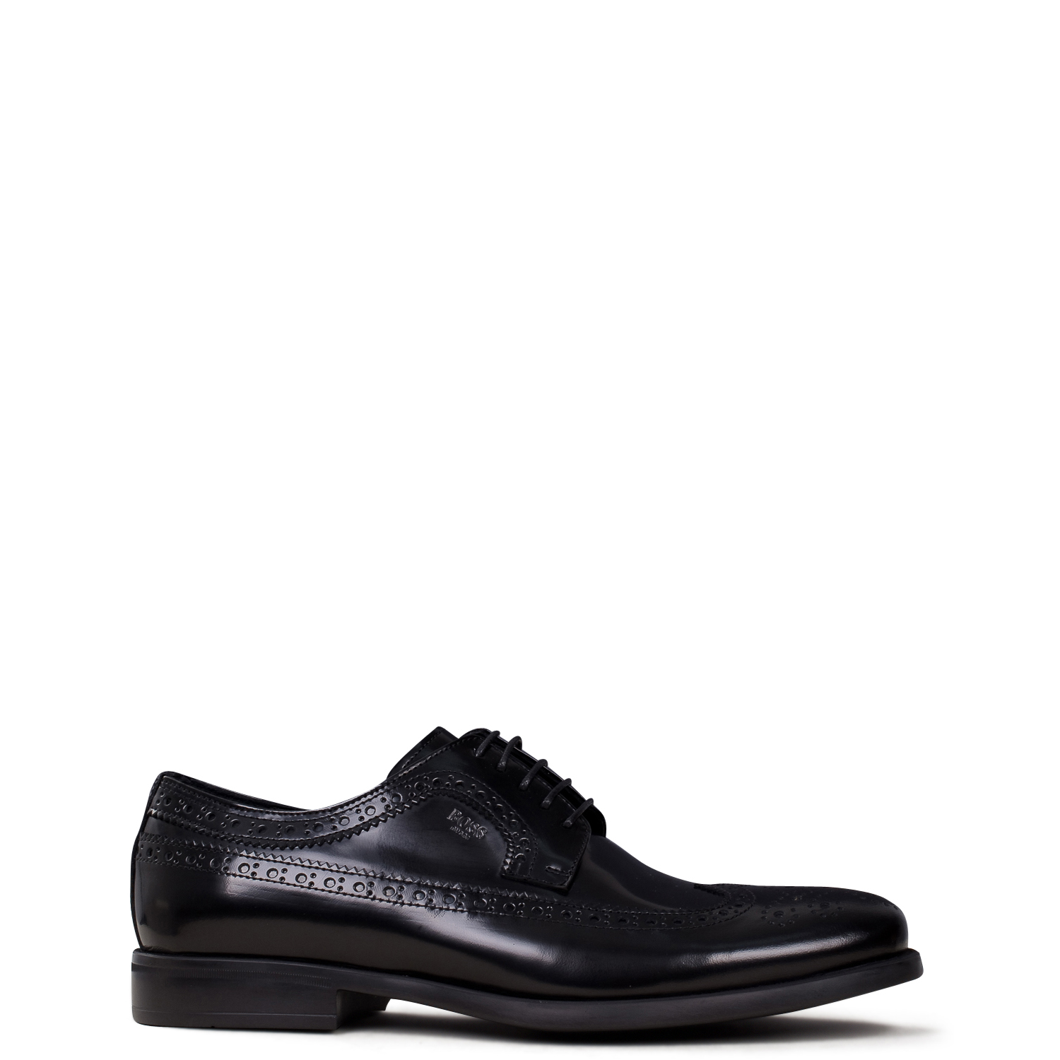 Oxfords - Brogues ανδρικά Boss Shoes Μαύρο M6215FLO Oxfords - Brogues ανδρικά Boss Shoes Μαύρο M6215FLO