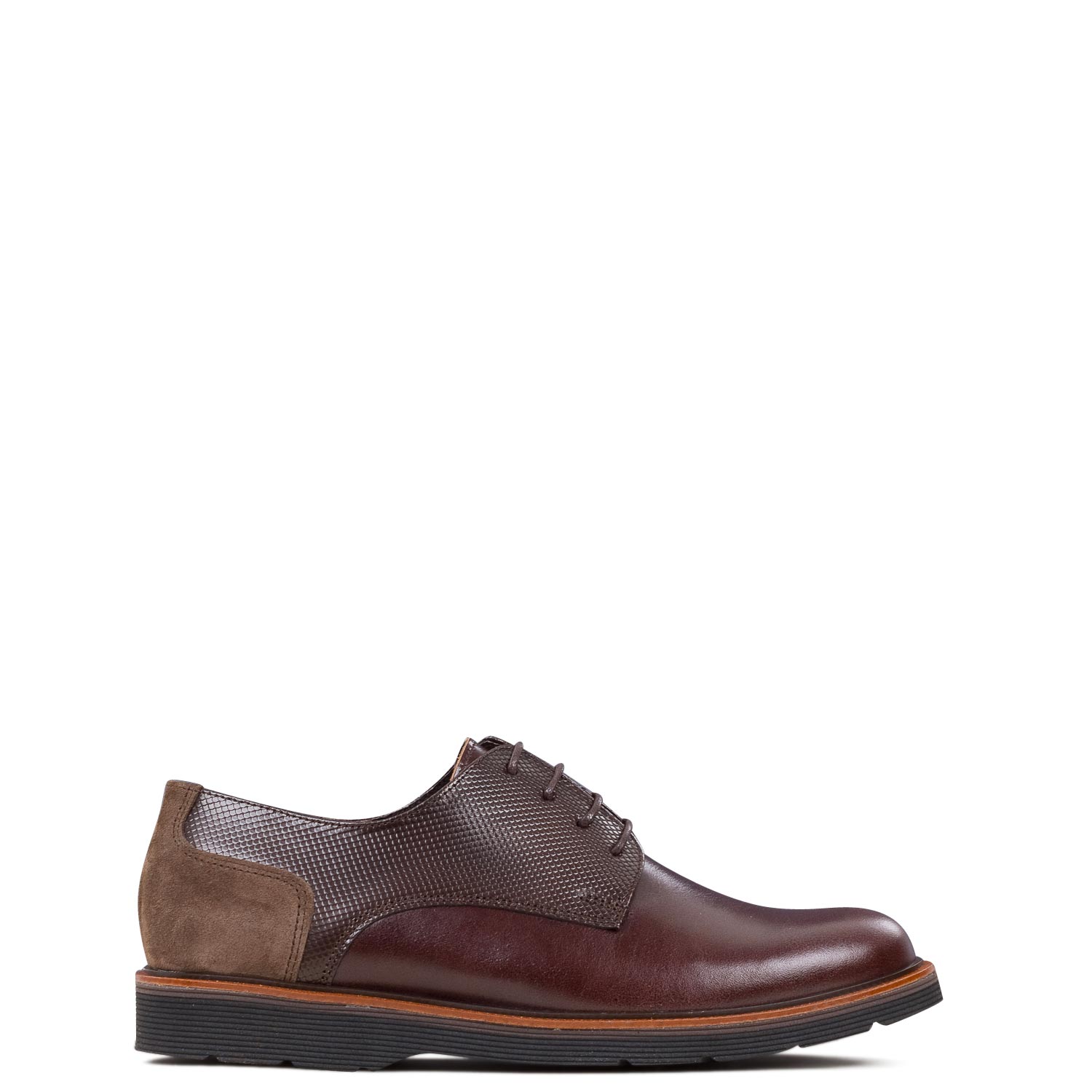 Oxfords - Brogues ανδρικά Classico Uomo Καφέ Oxfords - Brogues ανδρικά Classico Uomo Καφέ