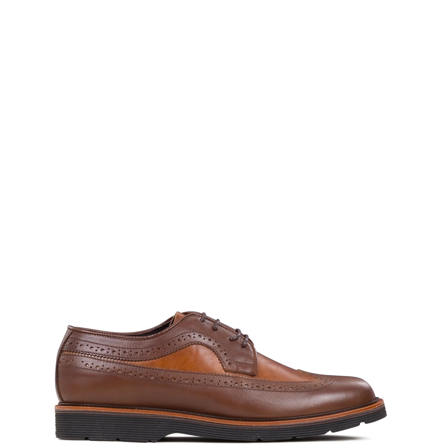 Oxfords - Brogues ανδρικά Classico Uomo Καφέ Oxfords - Brogues ανδρικά Classico Uomo Καφέ