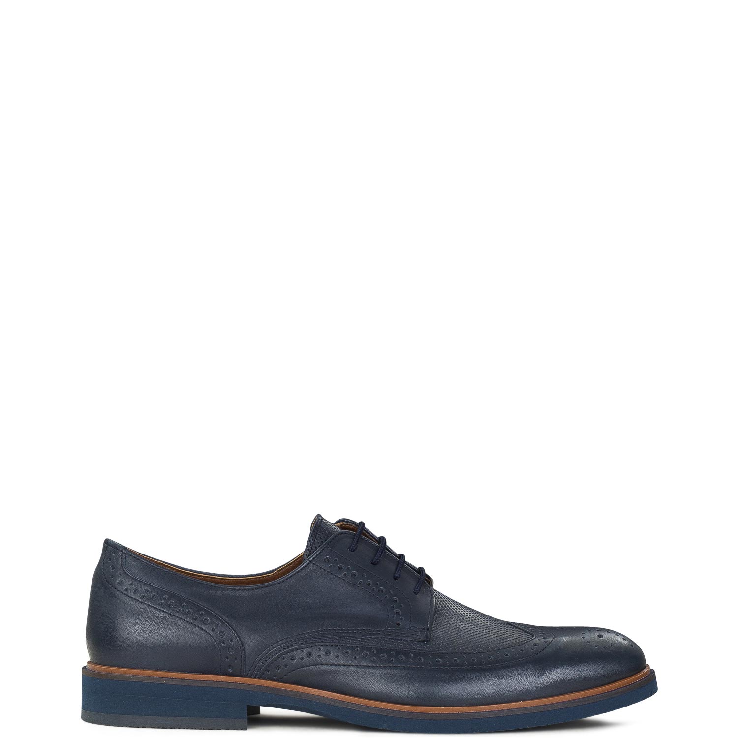 Oxfords - Brogues ανδρικά Classico Uomo Μπλε 105 Oxfords - Brogues ανδρικά Classico Uomo Μπλε 105