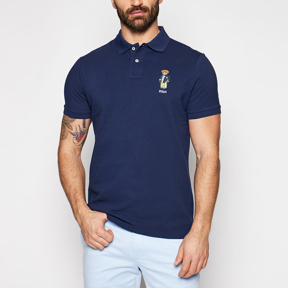 Polo-Ralph-Lauren-Custom-Slim-Fit-Polo-Bear-Ανδρική-Polo-Μπλούζα-9000075914_23590