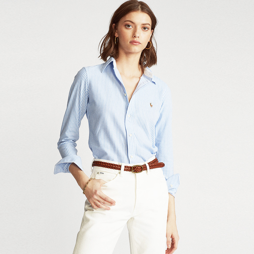 Polo-Ralph-Lauren-Striped-Knit-Oxford-Γυναικείο-Πουκάμισο-9000075799_52119