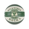 SPALDING NBA MILWAUKEE BUCKS TEAM RUBBER