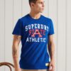 SUPERDRY TRACK AND FIELD GRAPHIC LW TEE