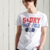 SUPERDRY TRACK AND FIELD GRAPHIC LW TEE