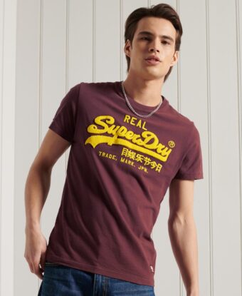 SUPERDRY VL CHENILLE LW TEE