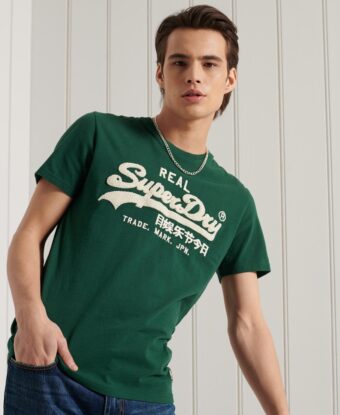SUPERDRY VL CHENILLE LW TEE